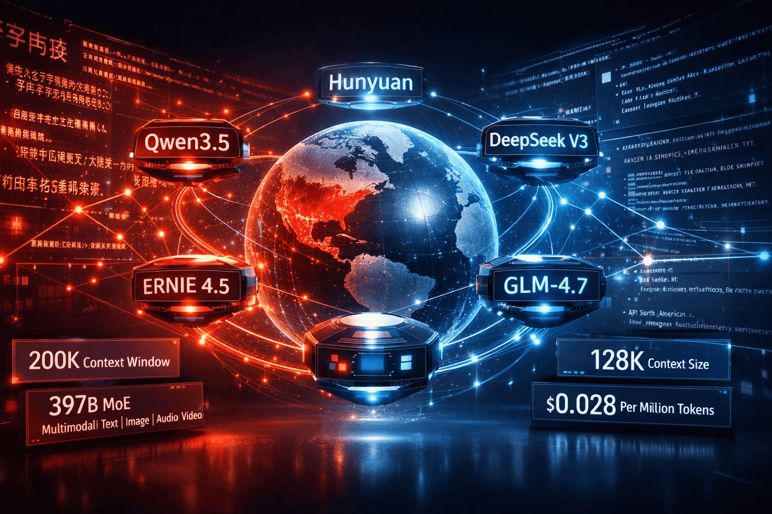China LLMs 2026: Qwen vs ERNIE vs Hunyuan vs DeepSeek for Bilingual Workflows image