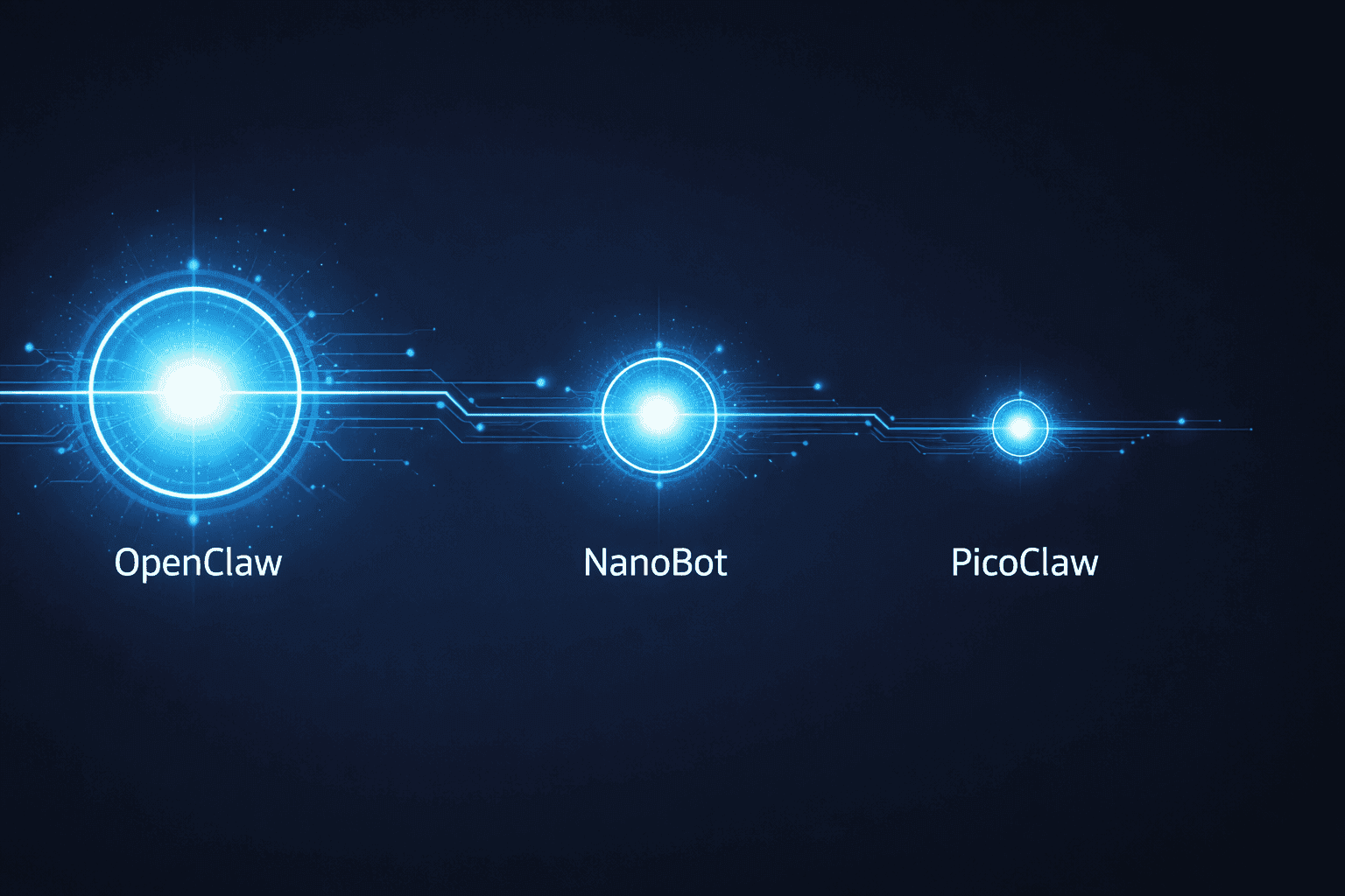 OpenClaw NanoBot PicoClaw: Which AI Agent to Use image