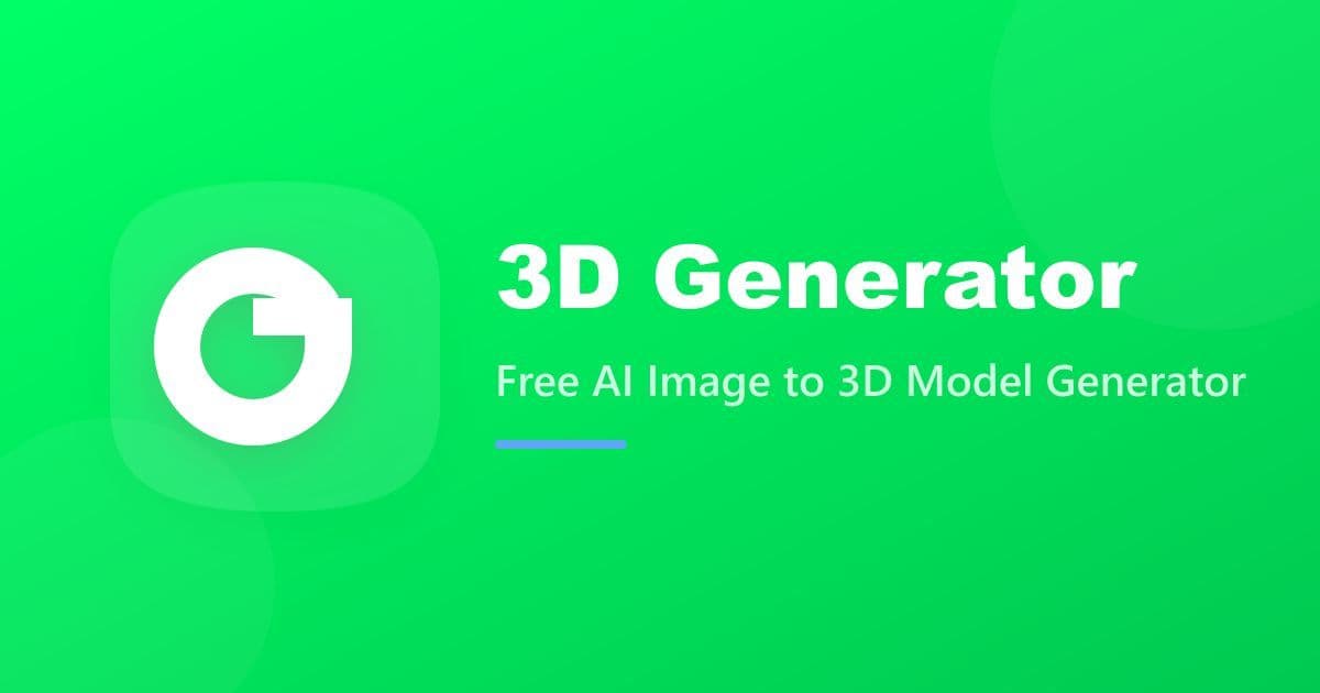 AI 3D Model Generator - 3D Generator