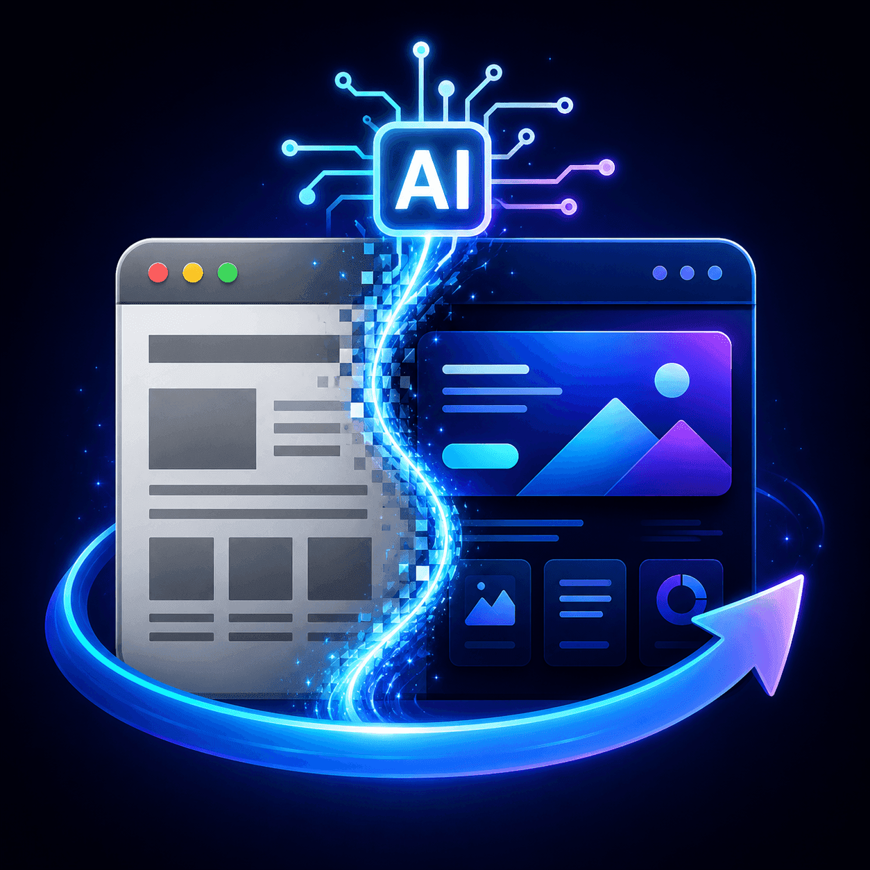 AI website rebuilder