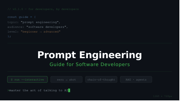 Prompt Engineering for Developers