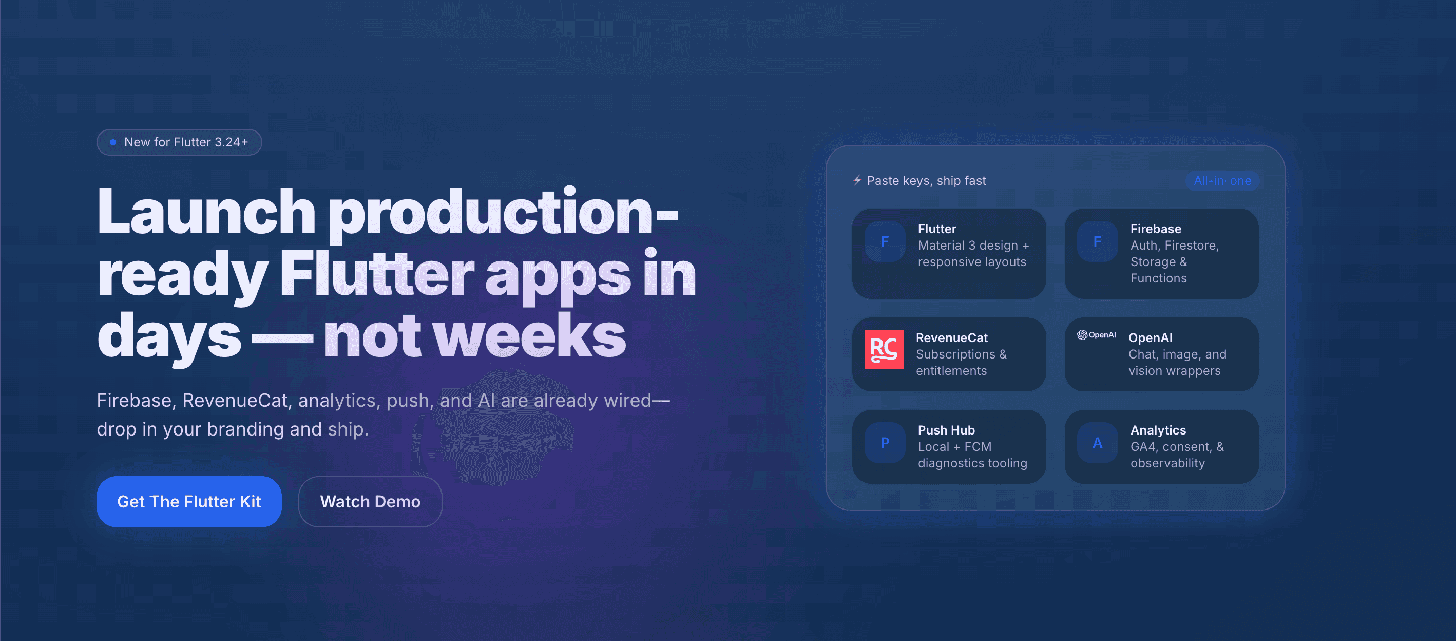 The Flutter Kit