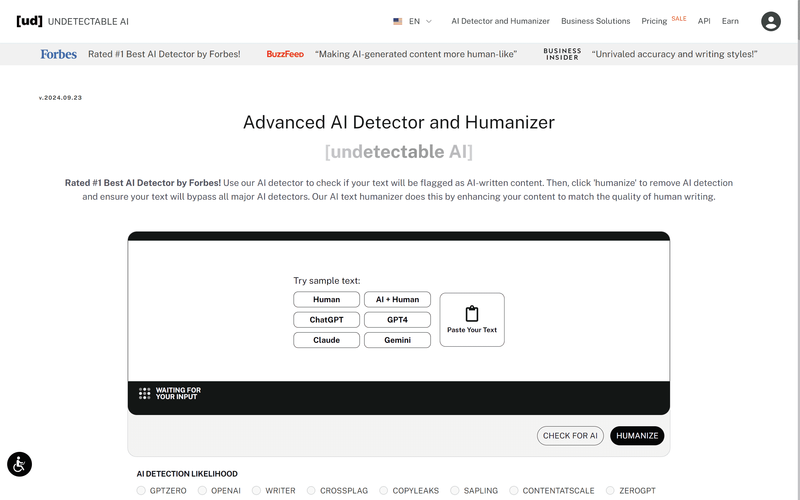 Undetectable AI for Chrome