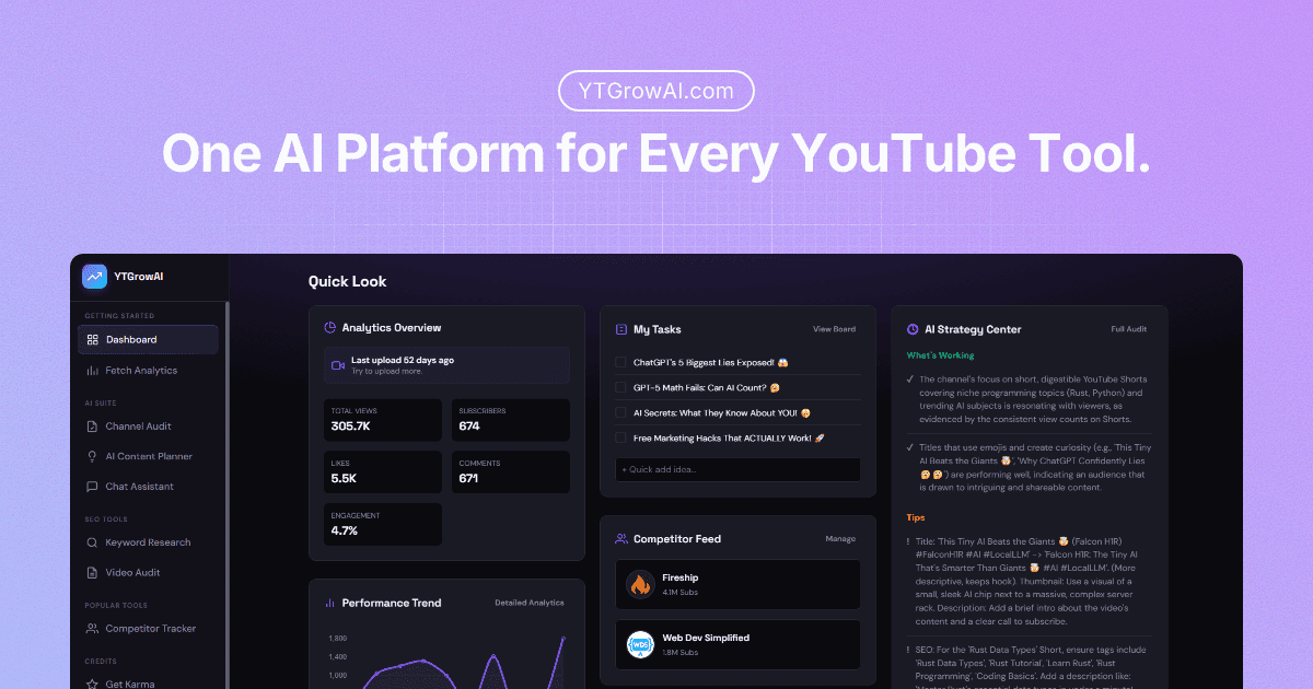 YTGrowAI