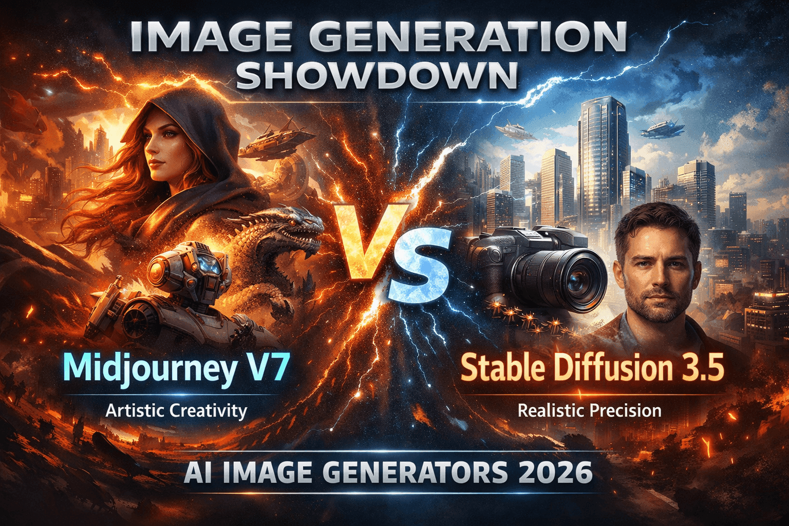 Image Generation Showdown: Midjourney V7 vs Stable Diffusion 3.5 image