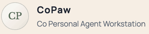 CoPaw:Co Personal Agent Workstation