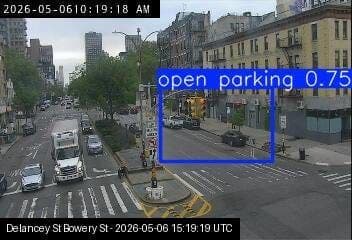 Let AI find you NYC street parking